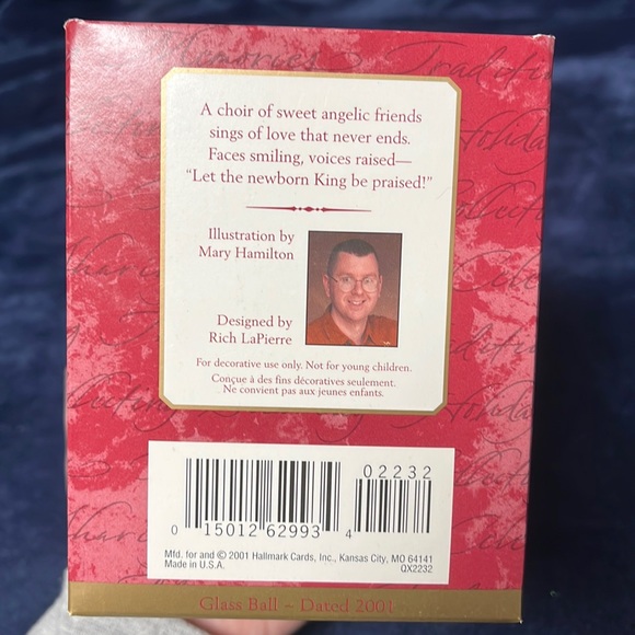 Mary Hamilton Angel Chorus Hallmark Keepsake Ornament - Picture 3 of 3